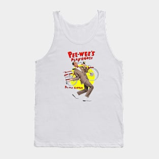 Pee Wee Herman  Funny Tank Top